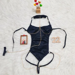 بادی فانتزی زنانه پشت گره ای فری سایز ۳۶ تا ۴۰ کد۲۲