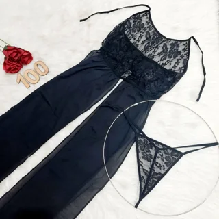 لباس خواب بلند سایز بزرگ فری سایز ۴۴تا ۴۸ کد ۱۰۰