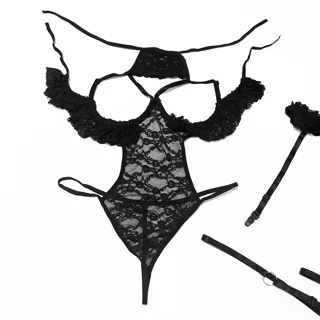 بادی فانتزی سینه‌ باز زنانه فری‌سایز (۳۸-۴۲) کد ۰۱۴۹