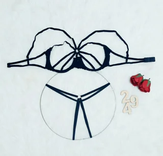 هارنس سوتین فنردار فانتزی زنانه فری‌سایز (۳۸-۴۲) کد ۲۹۴