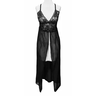 لباس خواب بلند توری زنانه فری سایز ۳۸ تا ۴۲ کد۰۹۷