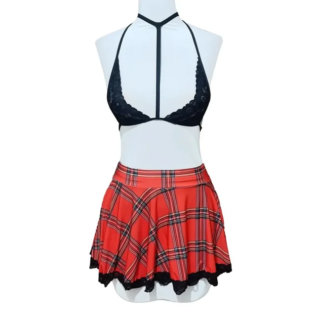 کاستوم دانش‌آموزی 3 تکه با شورت در سایز Free (38-42)