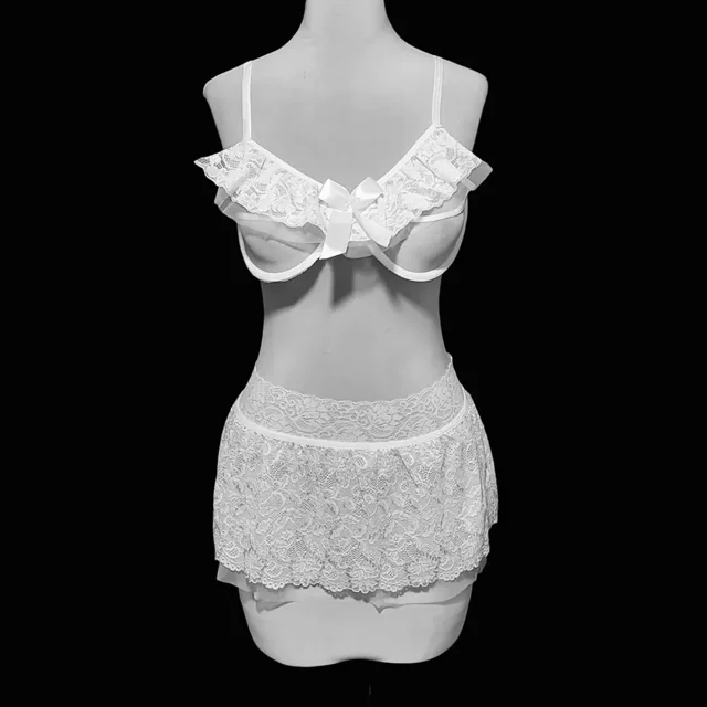 ست فانتزی سه تکه با شورت در رنگ‌های متنوع و سایز فری